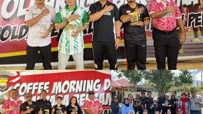 SMSI “Borong” Juara Menembak Coffee Morning Polda Bengkulu